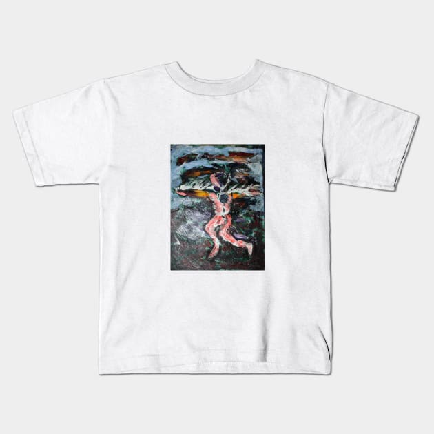 Icarus Kids T-Shirt by DocDK